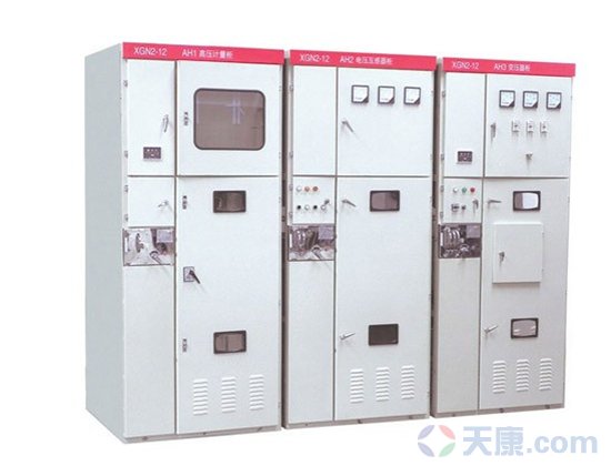 天康箱型交流金属封闭高压柜(固定式)图
